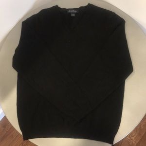 Brooks Brothers 100% Cashmere Sweater (Black)